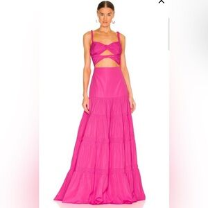 Alexis Magenta Pink Azalea Maxi Dress Gown